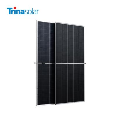 China EVA/POE Trina Solar 550W 545W 540W Summit Solar Panel Trina Solar Panel Dual Bifacial Glass for sale