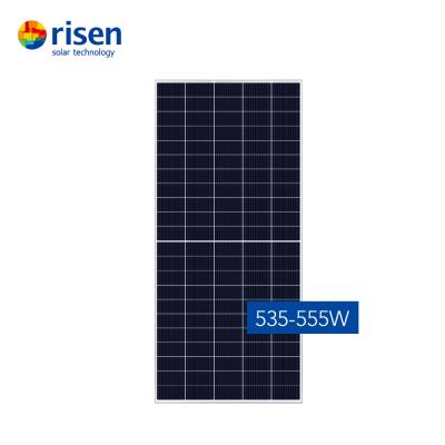 China High efficiency solar panel 550w 545w 540w monocrystalline double galss 500w monocrystalline MBB lifted solar panels for sale