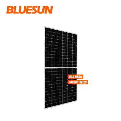 China Popular Vietnam Market 4mm2 Bluesun Solar Panel 545W 550W 660W High Power Solar Panel Price for sale