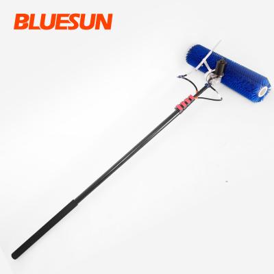 China Bluesun Solar Panel Machine Solar Panel Cleaning Tool Kit Solar Panel Cleaning Brush Nylon/Aluminum Alloy for sale