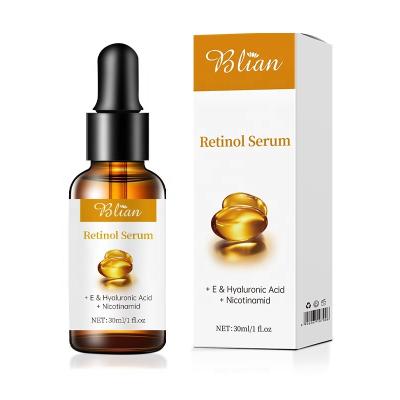 China Skin Revitalizer Private Label Serum With OEM Organic Retinol Anti Aging Brightening Serum / OEM Wrinkle Face Serum for sale