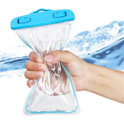 China Anti-fall PVC Water Proof Phone Bags Pouch Case Bright Bicycle Swim Rafting Cell Phone Waterproof Bag For Mobile for sale