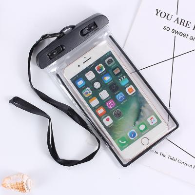 China 100% Eco-friendly PVC Water Proof Phone Pouch Case Luminous Bicycle Baths Phone Rafting Waterproof Mobile Phone Bag for sale