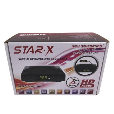 China SD World Digital Dvb-s Satellite Receiver TV Satellite Receiver X Mini A12 Star for sale