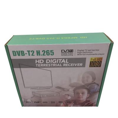 China H.265 DVB-T2 mpeg-4 hd set top box h.265 hd dvb t2 with teletext/subtitle/muti-language for sale