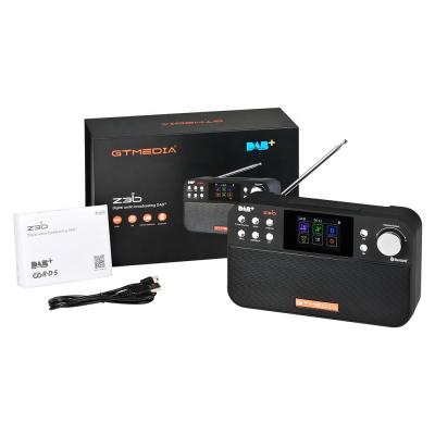 China gtmedia z3b dab+fm+ BT v2.1 support home radio edr digital display FM Digital DAB player for sale