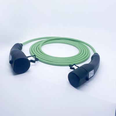 China TUV Type - 2 To Type - 2 Electric Car Charging Cable For 11kw 22kw 3kw 7kw EV M3-T2T20101 for sale