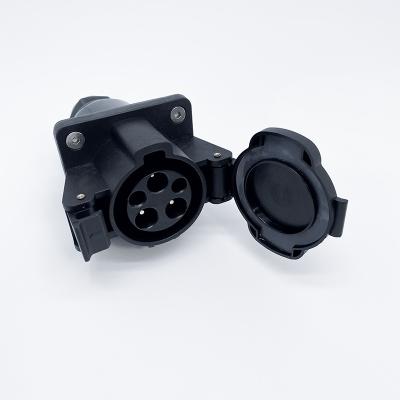 China For EV Charging Station J1772 16A 32A Type 1 Socket For EV Charging Socket for sale