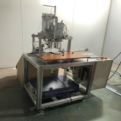 China Semi automatic factory mask earloop welding machine for sale