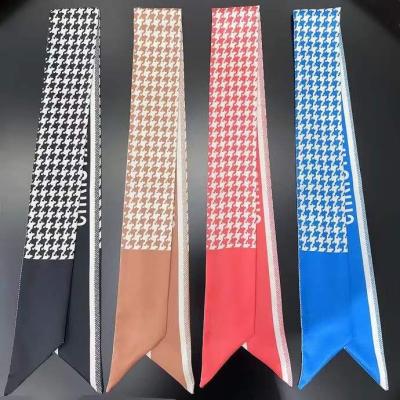 China Wholesale Silky Tarot Silky Wholesale Women's Long Scarf Market Decorative Ribbon Scarf for sale