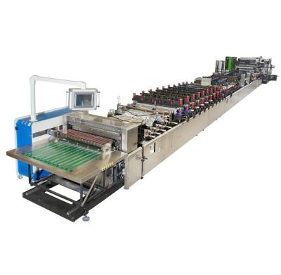 China Automatic slider zipper 2021 new generation, 2 lanes, box pouch with zipper, bag making machine, flat bottom pouch, liqued pouch bag for sale