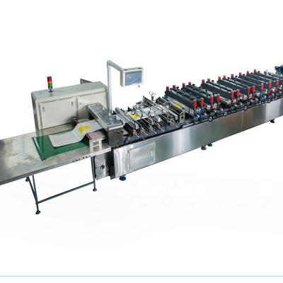 China High Speed ​​Three Side Zipper Rack Hotels Automatic Seal Bag Making Machine for sale