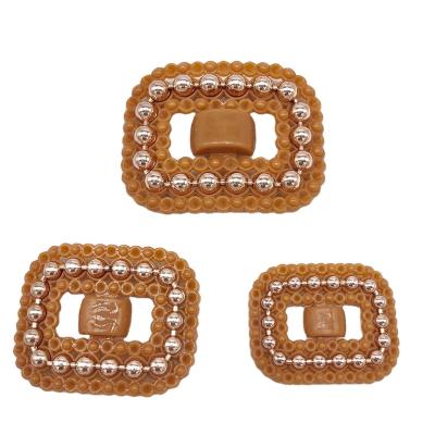 China Electroplating Hardware Shoe Accessories Unique Design Hot Selling Shoe Accessories and Parts Shoe Flower for sale