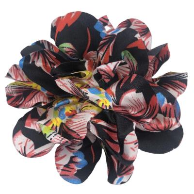 China New shoe accessories fabric flower vamp decoration for women's shoes for sale