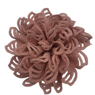 China New shoe accessories fabric flower vamp decoration for women's shoes for sale