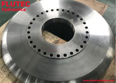 China AISI 416 Sainless Forged Flanges Custom Mechanical Parts 10 inches Height for sale