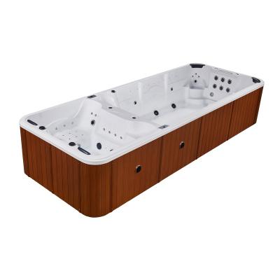 China Outdoor Tub MEXDA Customized 6 Meter Massage Acrylic Bath Spa 6 Seat Hydraulic Massage Tubs Swimming Spa Pool WS-S06 for sale