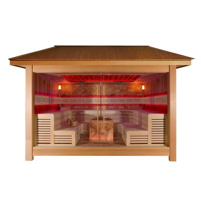 China Computer Control Panel Outdoor Mexda Mode Large Height Dry Home Steam Sauna Rooms Gazebo WS-LT1400 for sale