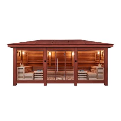 China Luxury Outdoor Computer Control Panel MEXDA Garden Sauna Room Gazebo / Pavilion WS-2020LT for sale