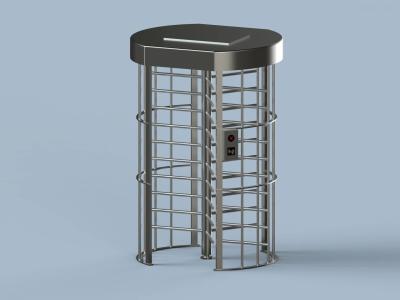 China 75W Turnstile de seguridad de altura completa, IP54 Protección Control de acceso Puerta de turnstile en venta