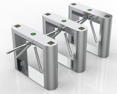 China Ticket Checking Tripod Turnstile Gate Entrance 30-40 People/Min RS232 Interface for sale