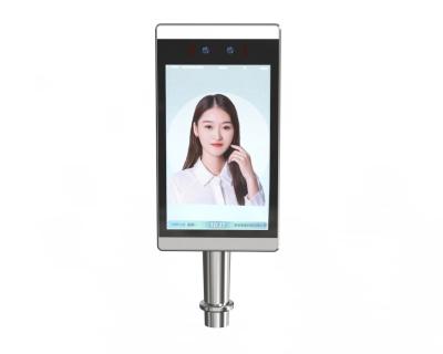 China 1280*800 Resolution Face Recognition Device Floor Stand Data Security RAM 2G ROM 16G for sale