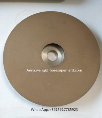 China resin bond diamond grinding disc resin bond grinding laps Anna.wang@moresuperhard.com for sale