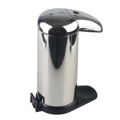 China 500ml Disposable Automatic Soap Dispenser Suitable For Liquids Stainless Steel Sensor Smart Soap Dispenser for sale