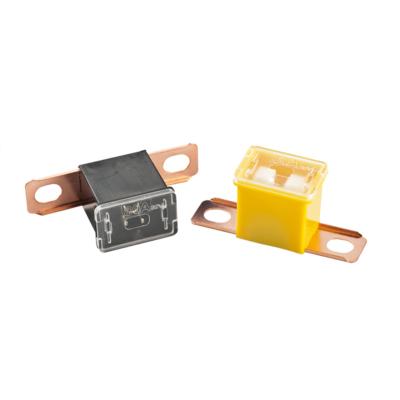 China Car Automotive Automotive Cartridge Fuse 32V (20A 30A 40A 50A 60A 70A 80A 100A 120A) Blade Case Box Fuse Male Terminal Link for sale