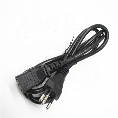 China Construction Brazil Computer Power Cable Brazilian INMETRO UC Certification 10A 250V AC Cord for sale