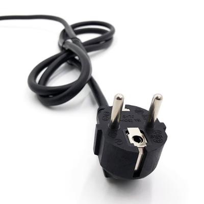 China High Quality AC Europe 2 Pin COMPUTER AC Europe Power Plug Cable Wholesale Eu AC Power Cord for sale