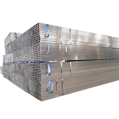 China Galvanized Steel Pipe Pipe Shaped Steel Sections Iron Cold Galvanized Pipe 40Mm 76Mm 75Mm 32Mm Peru Hot Galvanizing Big Square Rectangle 60Mm for sale