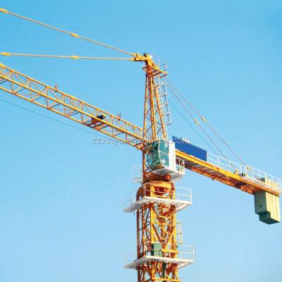 China 8ton QTZ80 Tower Crane Construction Crane Kits Top Electric Tower Cranes Tower Crane for sale