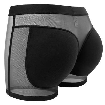 China Antibacterial Padded Underwear Women Hip Enhancer Shapewear Butt Lifter Shaper Panties Butt Pads Shorts for sale