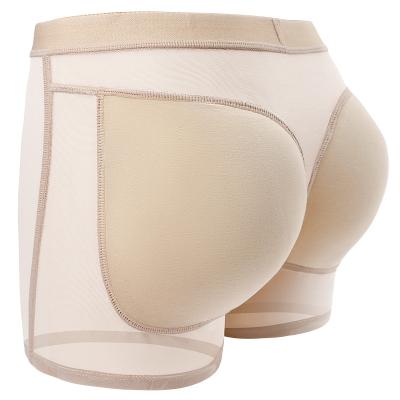 China Antibacterial Padded Underwear Women Hip Enhancer Shapewear Butt Lifter Shaper Panties Butt Pads Shorts for sale