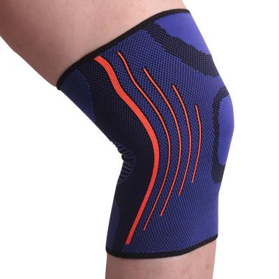 China Adult Sports Professional High Quality Nylon Elastic Health Knee Pads Support Protective Knee Brace for sale