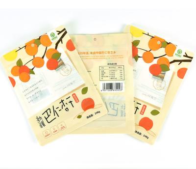 China Custom paper PVC poly opp moisture proof plastic zipper pringting packaging bags for tea and clothing ect. for sale