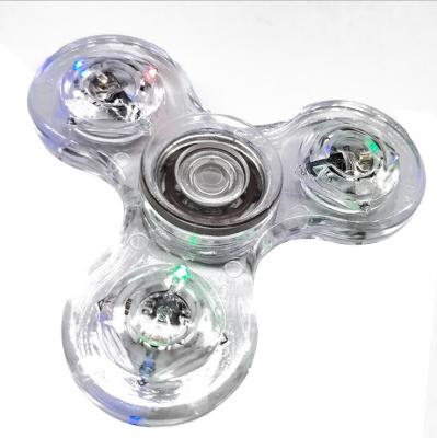 China Toy Fun Custom 2021 new 3d metal and stir snap plus toys sprier with stirrer spinner led light for sale