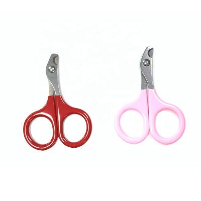 China Professional Pet Stocked Small Animals Nail Scissors Grooming Tool for sale