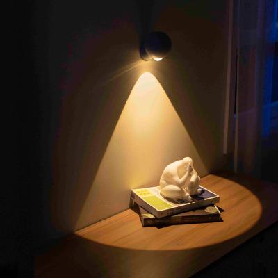 China Sleep Wireless Device White Noise Light Wall Lamp Rechargeable Bedside Flashlight With Magnetic Base LED Night Light for sale