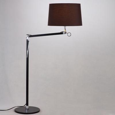 China Retractable Contemporary Fashion For Up And Down Adjust Post Floor Lamp Office Bedroom 3000K Large Area LED Lighting Floor Stand Light for sale