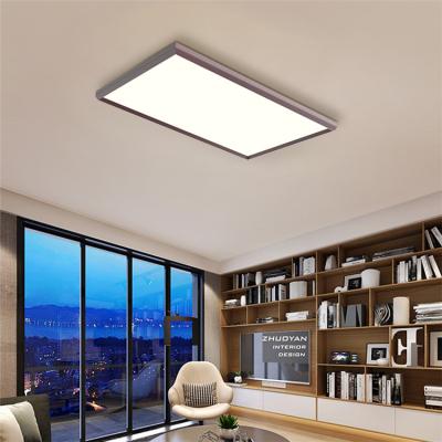 China Large Panel 70W Nordic Metal Ceiling Design Lamp 3000K Color Temp Acrylic Luxury Led Large Panel 70W Easy Mounted Ceiling Lights for sale