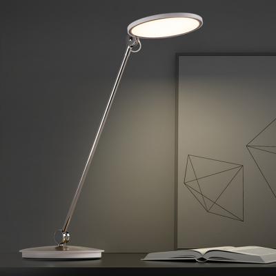 China Dimmable Contemporary Modern Design LED Desk Lamp 3 Stage Acrylic Aluminum Eye Table Lamp Book Reading Work Study Bed Care Table Lamp for sale