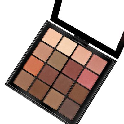 China Waterproof Customized Private Label 16 Color Eyeshadow Palette With Carton Packaging Eyeshadow for sale