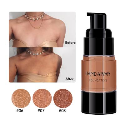 China Moisturizer Matte Waterproof Dark Skin Organic Foundation Full Coverage Liquid Private Label for sale