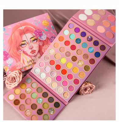 China Waterproof Ready To Ship 84 Full Color Eyeshadow , Professional Makeup Eyeshadow Palette for sale