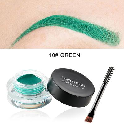 China Vegan Waterproof Wholesale Organic Makeup Private Label OEM Eyelash Gel Eyebrow Natural Brow Repair Smudge-Proof Cream for sale