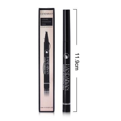 China New Brand 4 Colors Waterproof Eyebrow Pencil Long Lasting Natural Eyebrow Pencil Waterproof Fine Liquid Eyebrow Pencil for sale