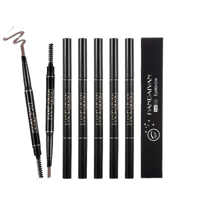 China New Waterproof Double Headed Eyebrow Pencil High Quality Automatic Makeup Waterproof Long Lasting Ultra Fine Eyebrow Pencil for sale