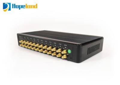 China 24 Ports Long Range UHF RFID Reader Max Reading 20m Based On Linux OS 400 Times / S for sale